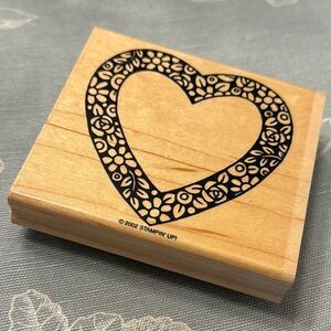 Stampin' Up! Heart Rubber Stamp